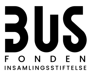 Busfonden Insamlingsstftelse Logotyp Svart